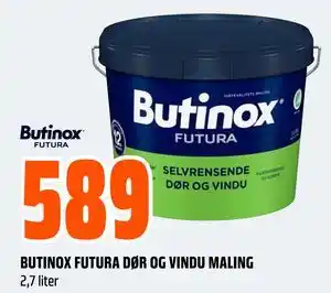Obs Bygg BUTINOX FUTURA DØR OG VINDU MALING tilbud