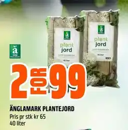 Obs Bygg ÄNGLAMARK PLANTEJORD tilbud