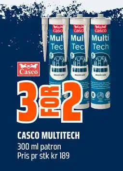 Obs Bygg CASCO MULTITECH tilbud