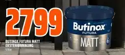 Obs Bygg BUTINOX FUTURA MATT EKSTERIØRMALING tilbud
