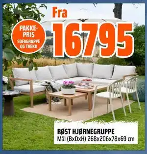 Obs Bygg RØST HJØRNEGRUPPE tilbud