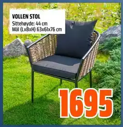 Obs Bygg VOLLEN STOL tilbud