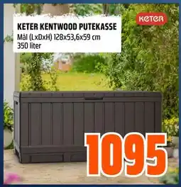 Obs Bygg KETER KENTWOOD PUTEKASSE tilbud