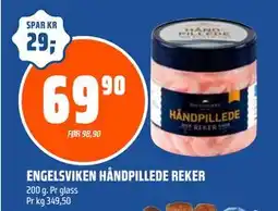 Coop Obs ENGELSVIKEN HÅNDPILLEDE REKER tilbud