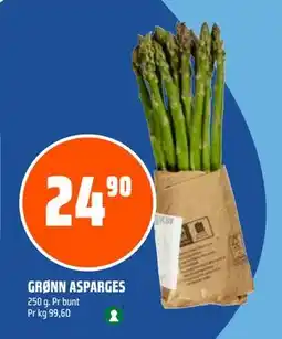 Coop Obs GRØNN ASPARGES tilbud