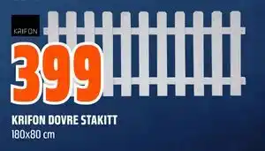 Obs Bygg KRIFON DOVRE STAKITT tilbud