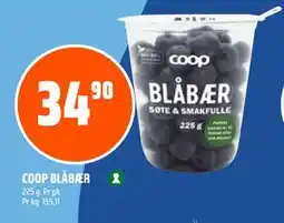 Coop Obs COOP BLÅBÆR tilbud