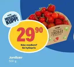 Coop Obs Jordbær tilbud