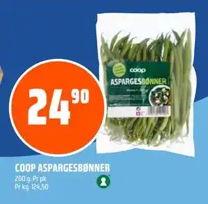 Coop Obs COOP ASPARGESBØNNER tilbud