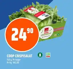 Coop Obs COOP CRISPISALAT tilbud