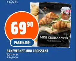 Coop Obs BAKEVERKET MINI CROISSANT tilbud