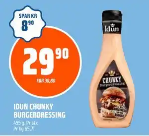 Coop Obs IDUN CHUNKY BURGERDRESSING tilbud