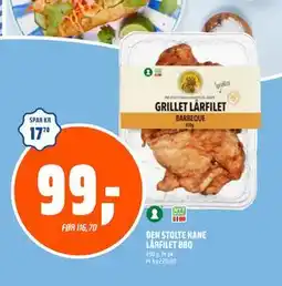 Coop Obs DEN STOLTE HANE LÅRFILET BBQ tilbud