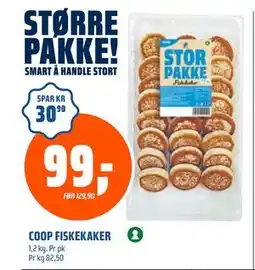Coop Obs COOP FISKEKAKER tilbud