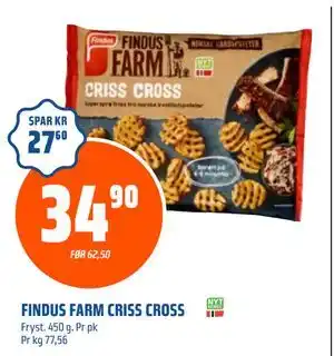 Coop Obs FINDUS FARM CRISS CROSS tilbud