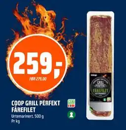 Coop Obs COOP GRILL PERFEKT FÅREFILET tilbud