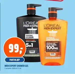 Coop Obs MEN EXPERT SHOWER GEL tilbud