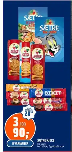 Coop Obs SÆTRE KJEKS tilbud