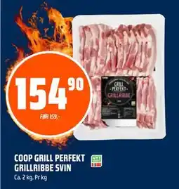 Coop Obs COOP GRILL PERFEKT GRILLRIBBE SVIN tilbud