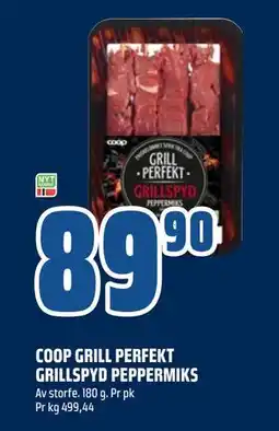 Coop Obs COOP GRILL PERFEKT GRILLSPYD PEPPERMIKS tilbud