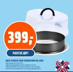 Coop Obs BAYK KAKEFAT MED SPRINGFORM OG LOKK tilbud