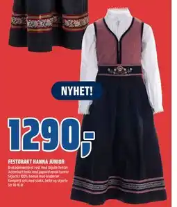 Coop Obs FESTDRAKT HANNA JUNIOR tilbud