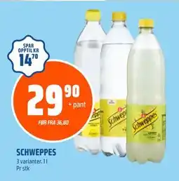 Coop Obs SCHWEPPES tilbud