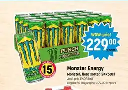 Eurocash Monster Energy tilbud