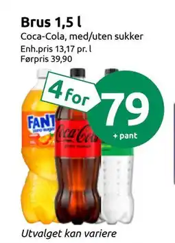 Joker Brus 1,5 l tilbud