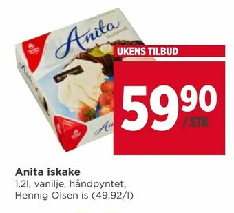 Meny Anita iskake tilbud