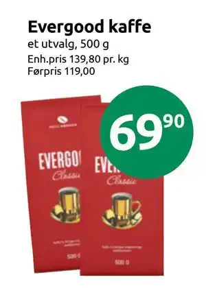 Joker Evergood kaffe tilbud