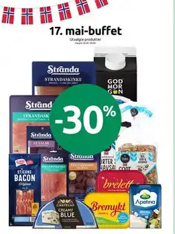 Joker 17. mai-buffet tilbud