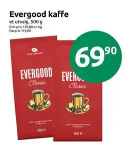 Joker Evergood kaffe tilbud