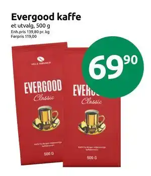 Joker Evergood kaffe tilbud