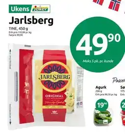 Joker Jarlsberg tilbud