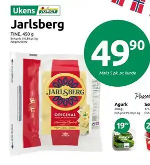 Joker Jarlsberg tilbud
