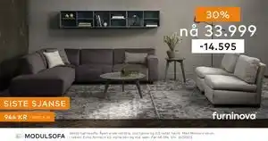 Skeidar Vesta hjørnesofa tilbud