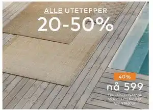 Skeidar Alnes uteteppe tilbud