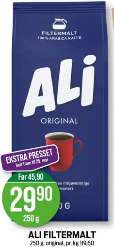 Kiwi ALI FILTERMALT tilbud