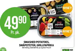 Kiwi SMASHED POTATOES, SMÅPOTETER, GRILLPAPRIKA tilbud