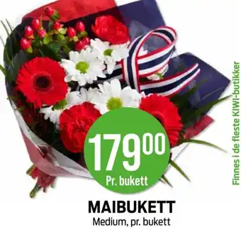 Kiwi MAIBUKETT Medium, pr. bukett tilbud
