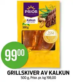 Kiwi GRILLSKIVER AV KALKUN tilbud