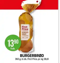Kiwi BURGERBRØD tilbud