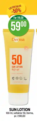 Kiwi SUN LOTION tilbud