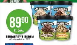 Kiwi BEN&JERRY'S ISKREM tilbud