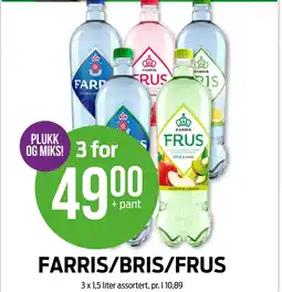 Kiwi FARRIS/BRIS/FRUS tilbud