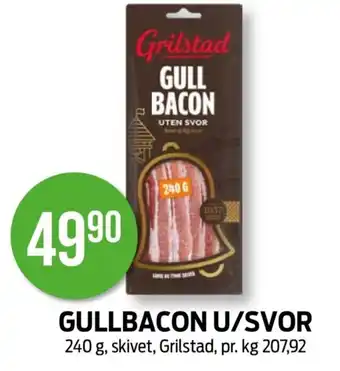 Kiwi GULLBACON U/SVOR tilbud