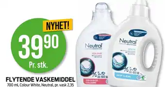 Kiwi FLYTENDE VASKEMIDDEL tilbud