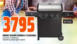 Coop Obs NORDIC SEASON FLORIDA 4+1 GASSGRILL tilbud