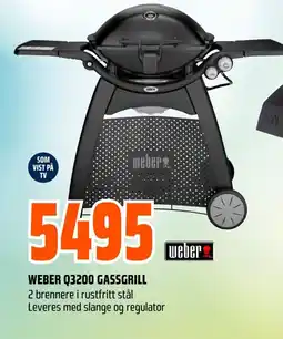 Coop Obs WEBER Q3200 GASSGRILL tilbud